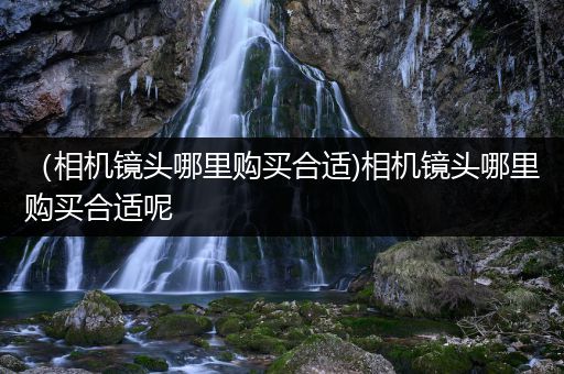 （相机镜头哪里购买合适)相机镜头哪里购买合适呢