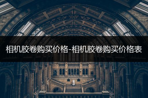 相机胶卷购买价格-相机胶卷购买价格表